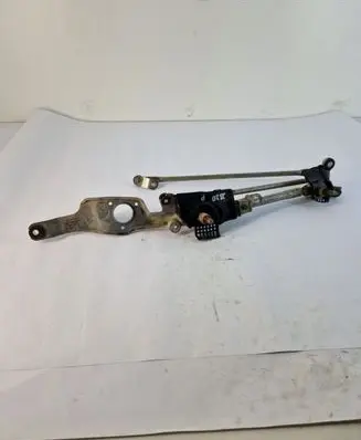 Front wiper linkage and motor