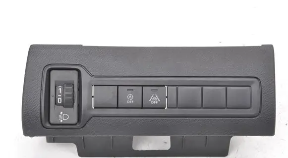 Peugeot 308 Central console control unit 9807241077