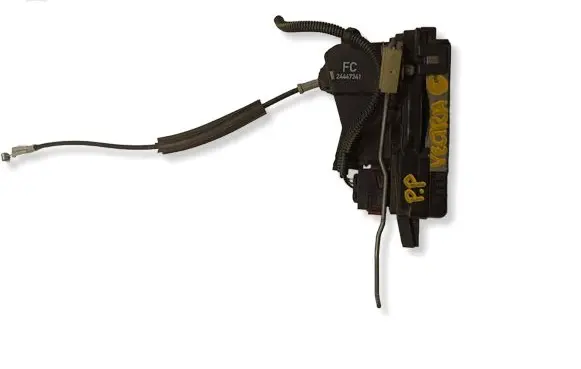 Opel Vectra C Front door lock 24447341