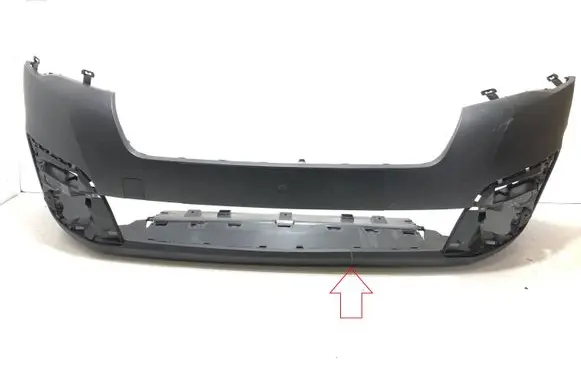 Citroen Berlingo Front bumper 23U107-4 1613563580