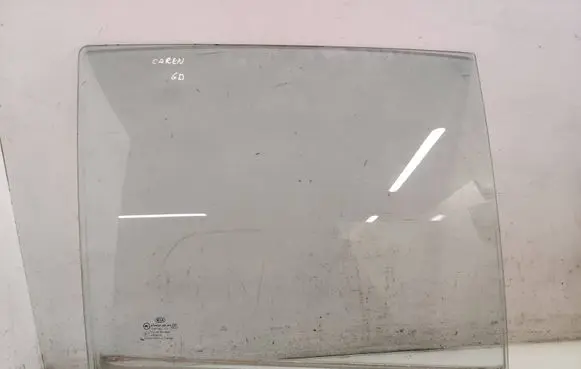 KIA Carens I Rear door window glass DOT184AS2M435 43R00240