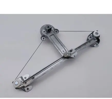 Opel Astra H Rear door manual window regulator 13100421 13100420