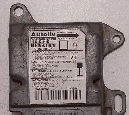 Renault Megane I Airbag control unit/module 550629400 7700430059B 90751E00096