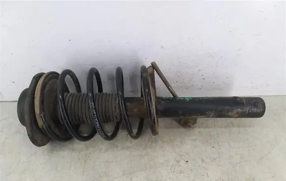 Front shock absorber with coil spring
