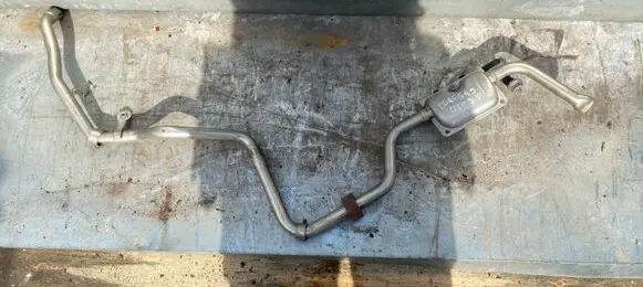 Volkswagen Touareg I Webasto auxiliary heater silencer 7L0819507B