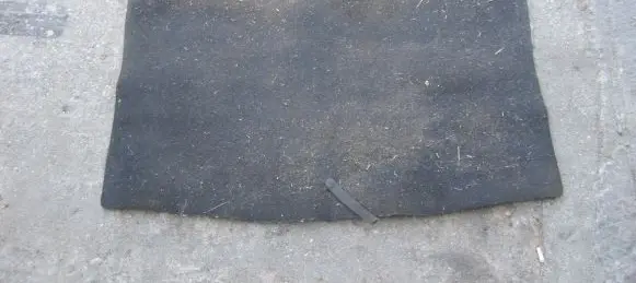 Smart ForFour I Trunk/boot floor carpet liner A4546800040