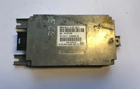 BMW 7 E65 E66 Voice control module 6931987 84416931987 844169319879