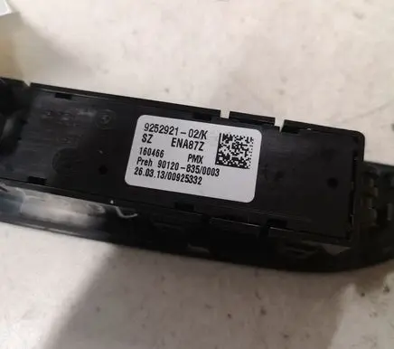 BMW 1 F20 F21 Other switches/knobs/shifts 925292102 90120835