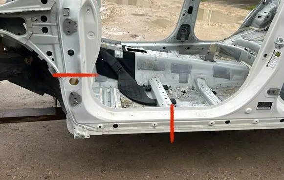 Subaru Outback (BT) Front sill (body part) 