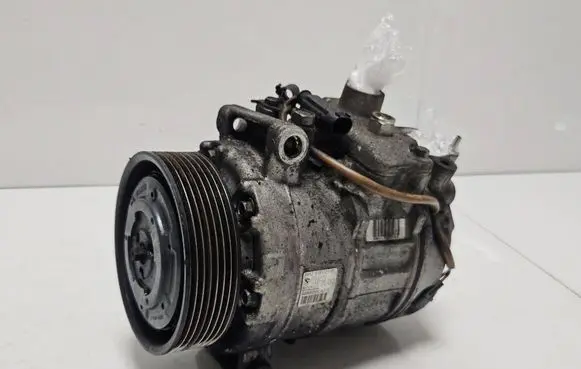 BMW 5 E60 E61 Air conditioning (A/C) compressor (pump) 9195721 7SEU17C 22527010