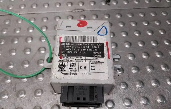 BMW X3 E83 Immobilizer control unit/module 6941986
