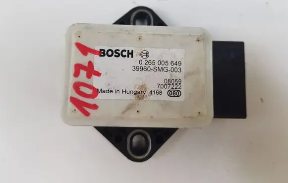 Honda Civic ESP (stability system) control unit 0265005649 39960SMG003