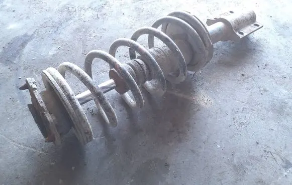 Citroen Jumper Front shock absorber with coil spring V4501