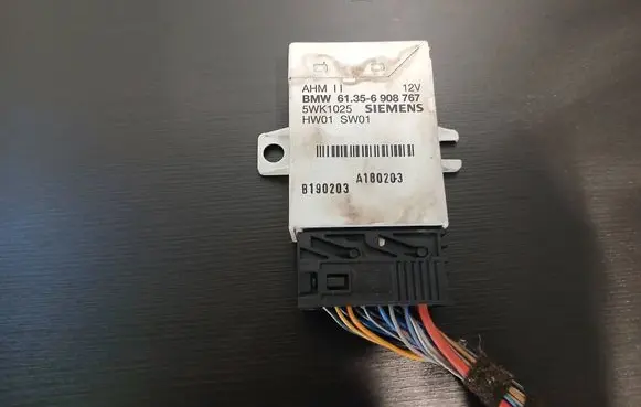 BMW 5 E39 Tow bar trailer control unit/module 5WK1025 B190203 61356908767