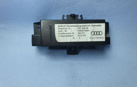 Audi A8 S8 D3 4E Door control unit/module 04E0919064 36129658 450011