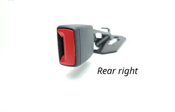 Audi e-tron Rear seatbelt buckle 4KE857740G