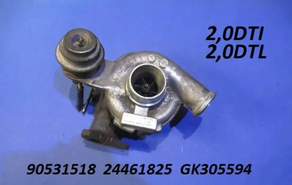 Opel Zafira A Turbo 90531518 24461825