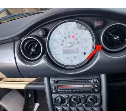 Mini One - Cooper R50 - 53 Dashboard air vent grill cover trim 7055726 7055727