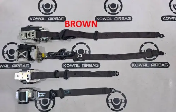 Mercedes-Benz ML W166 Set of seat belts A1668600985 A1668601085 A1668601300