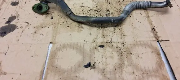 Toyota Verso Turbo turbocharger oiling pipe/hose
