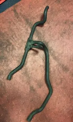 BMW 5 E34 Engine coolant pipe/hose 1738054