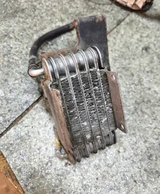 BMW 3 E46 Fuel cooler (radiator) 13322247411