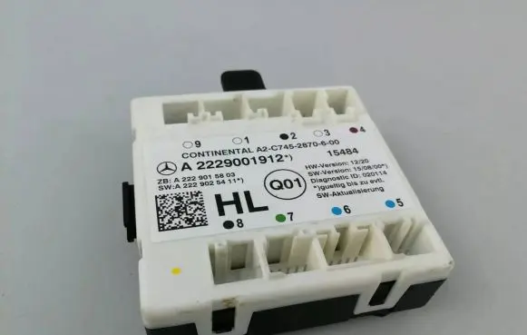 Mercedes-Benz C W205 Door control unit/module A2229001912