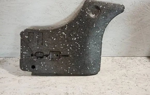 Front bumper foam support bar