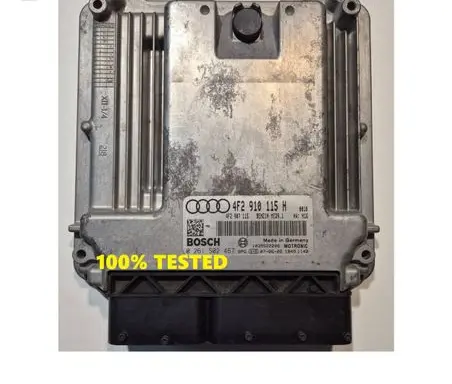 Audi A6 S6 C6 4F Engine control unit/module ECU 0261S02467 4F2910115H 4F2907115
