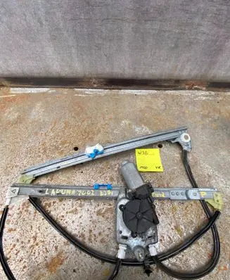 Renault Laguna II Front door window regulator with motor 