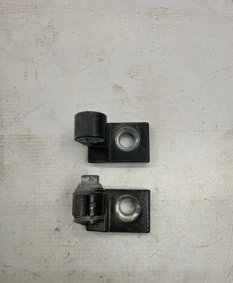Front door hinge set