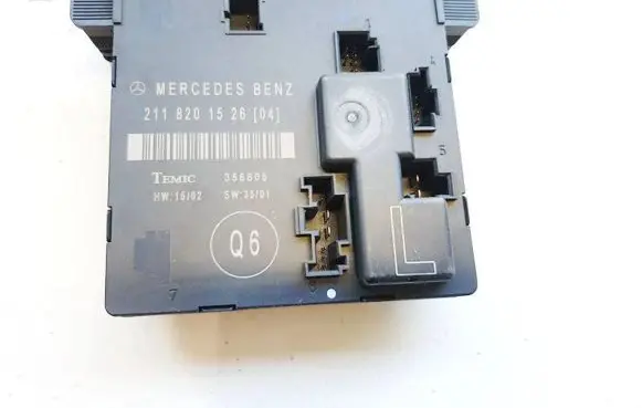 Mercedes-Benz E W211 Door control unit/module 2118201526 356805