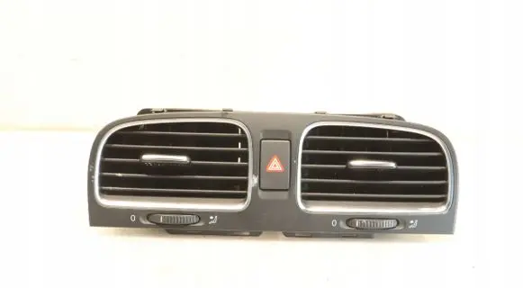 Dashboard air vent grill cover trim