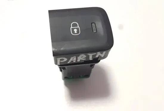 Peugeot Partner III Central locking switch button 9817042977