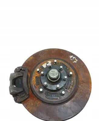 Front wheel hub spindle knuckle