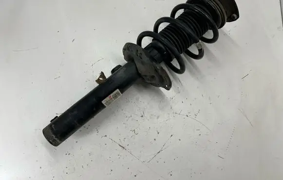Front shock absorber with coil spring