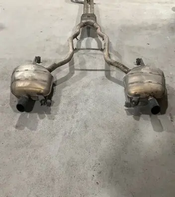 BMW 5 F10 F11 Muffler/silencer 7578166 7610551 7578167
