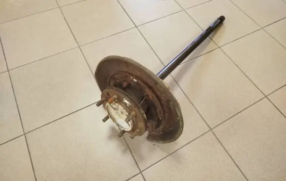 Toyota Land Cruiser (J120) Rear driveshaft