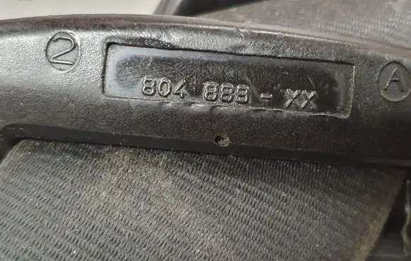 Peugeot 307 Front seatbelt 96346430XX B507745AC70
