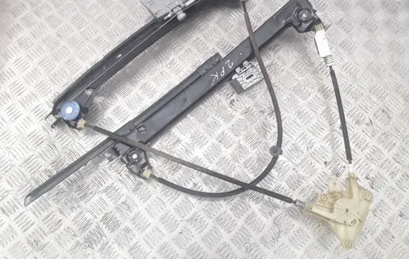 Renault Laguna III Front window lifting mechanism without motor 979810105 989621101