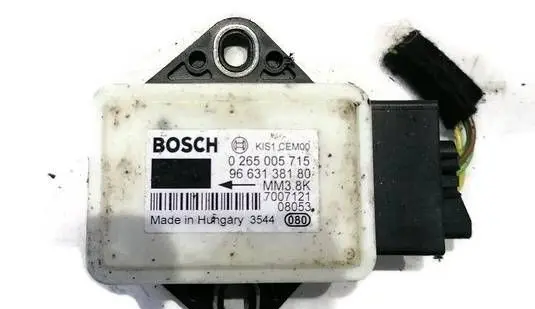 Peugeot 308 ESP acceleration yaw rate sensor 9663138180