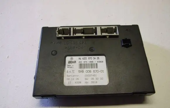 Mercedes-Benz S W221 Other control units/modules 2218700426