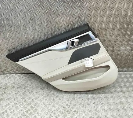 Rear door card panel trim