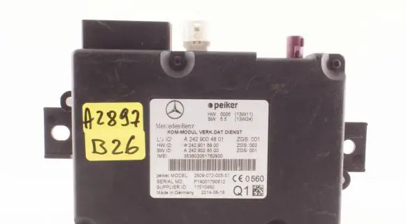Mercedes-Benz E W212 Other control units/modules A2429004801 A2429018900 A2429028500