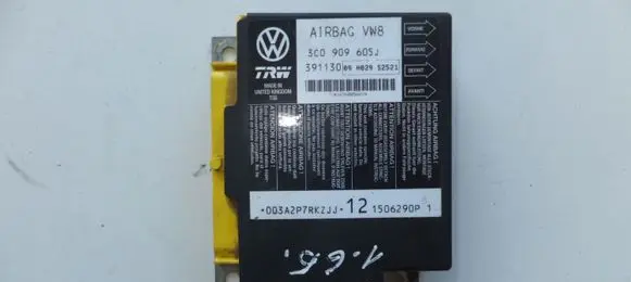 Volkswagen PASSAT B6 Airbag control unit/module VW3C0909605J