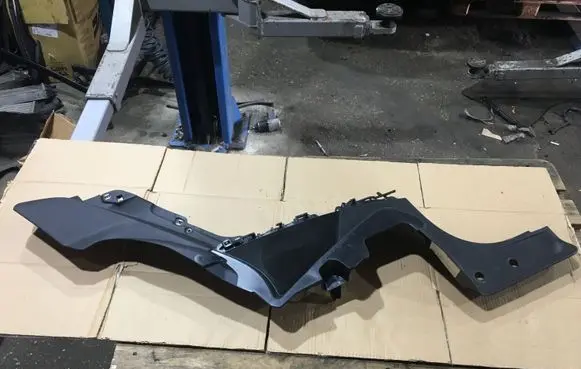 Mercedes-Benz E C207 W207 Rear seat side bottom trim A2076901325