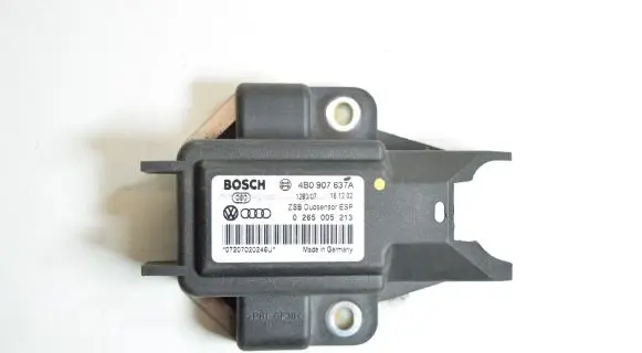Audi A6 S6 C5 4B ESP acceleration yaw rate sensor 4B0907637A