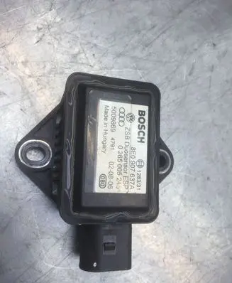 Audi A4 S4 B7 8E 8H ESP acceleration yaw rate sensor 8E0907637 0265005245 5009869