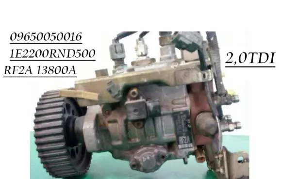 Mazda Premacy Fuel injection high pressure pump 09650050016 1E2200RND500