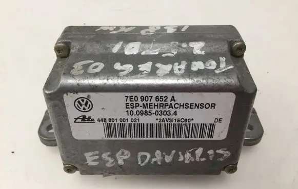 Volkswagen Touareg I ESP (stability system) control unit 7E0907652A